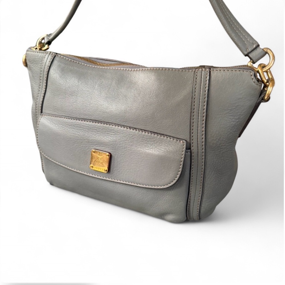 MCM Pebbled Leather Hobo / Shoulder Two Way Bag - Picture 4 of 15